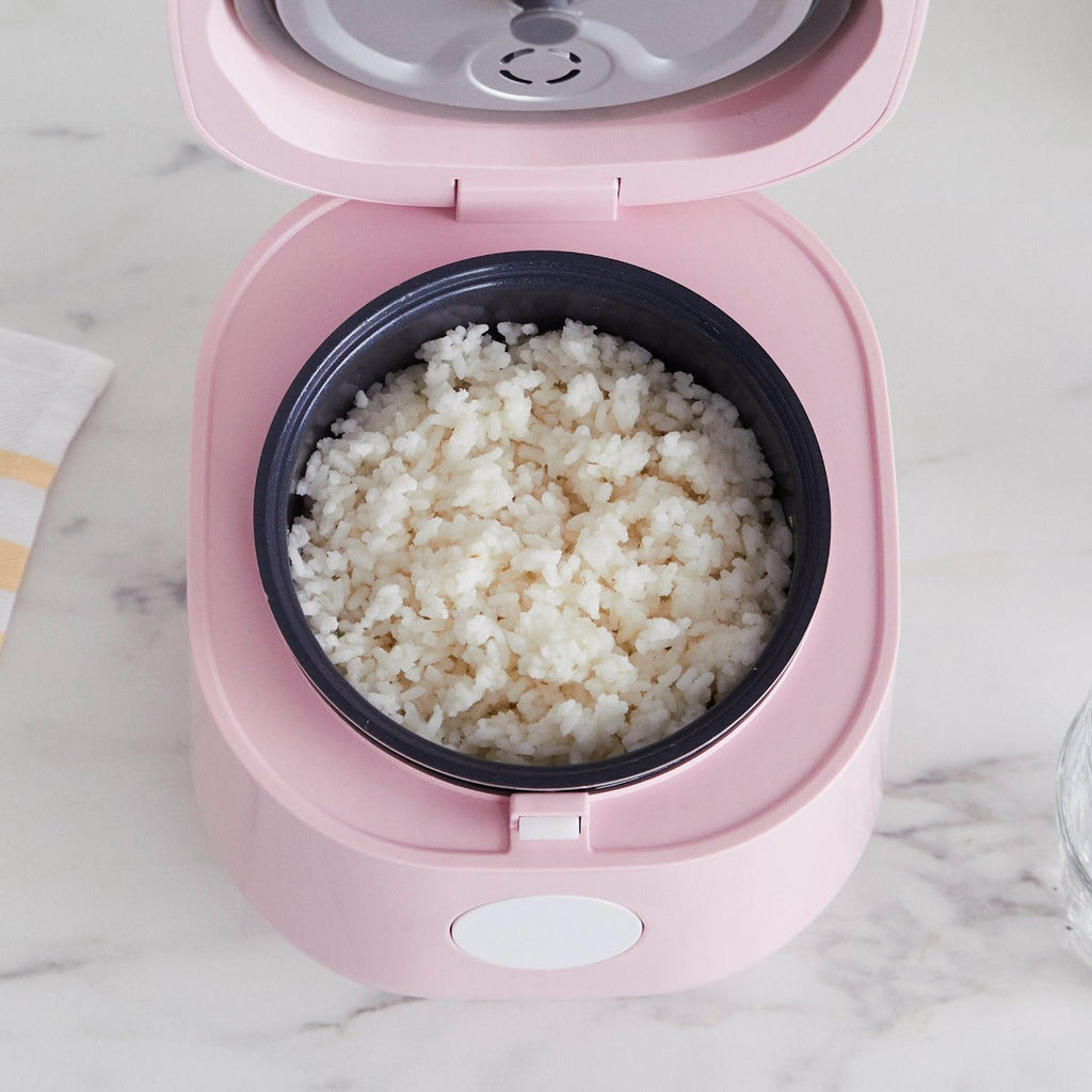 GreenLife 4-Cup Rice & Grains Cooker | Pink - Image 6