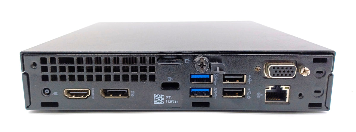 Dell OptiPlex 3060 Micro PC, Core i3 8th Gen, 8GB RAM, 256GB SSD, Windows 11