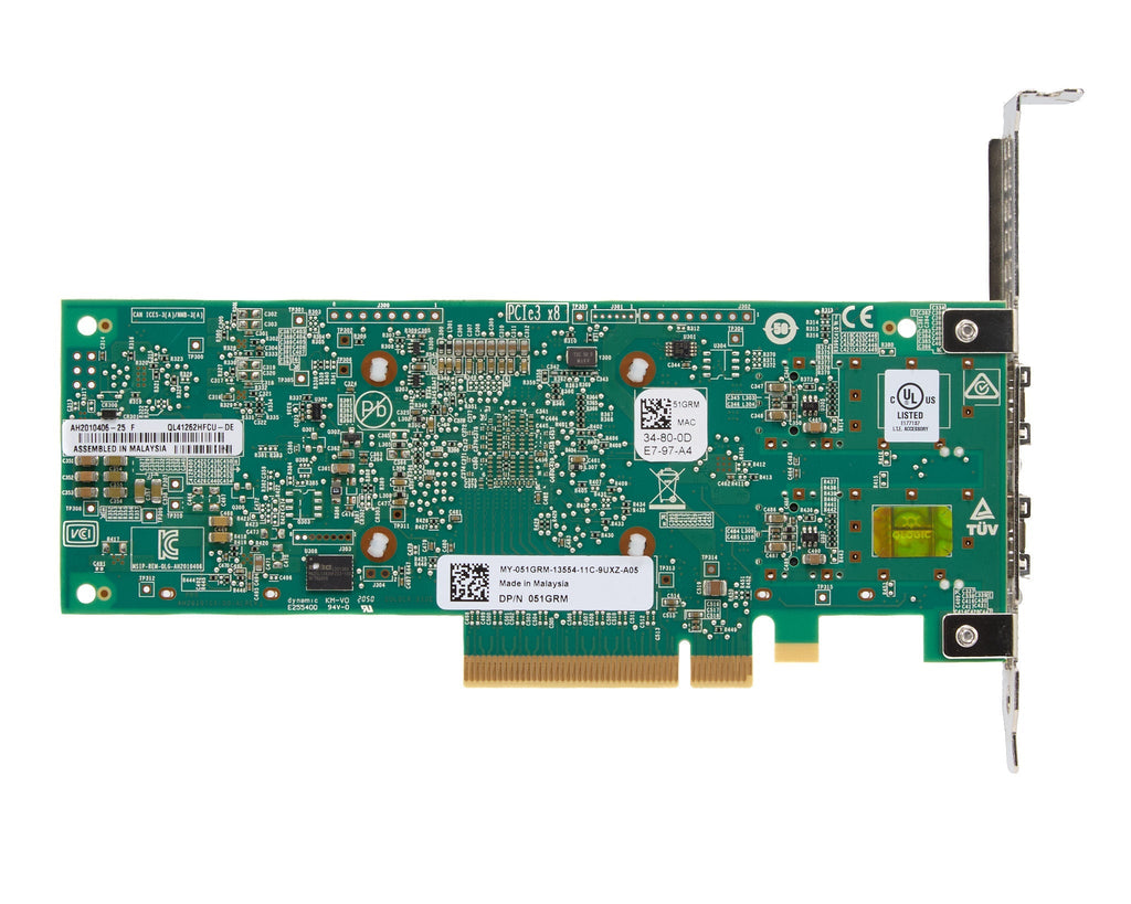 Dell QLogic QL41262HFCU-DE Dual Port 25GB SFP+ CNA Full Height