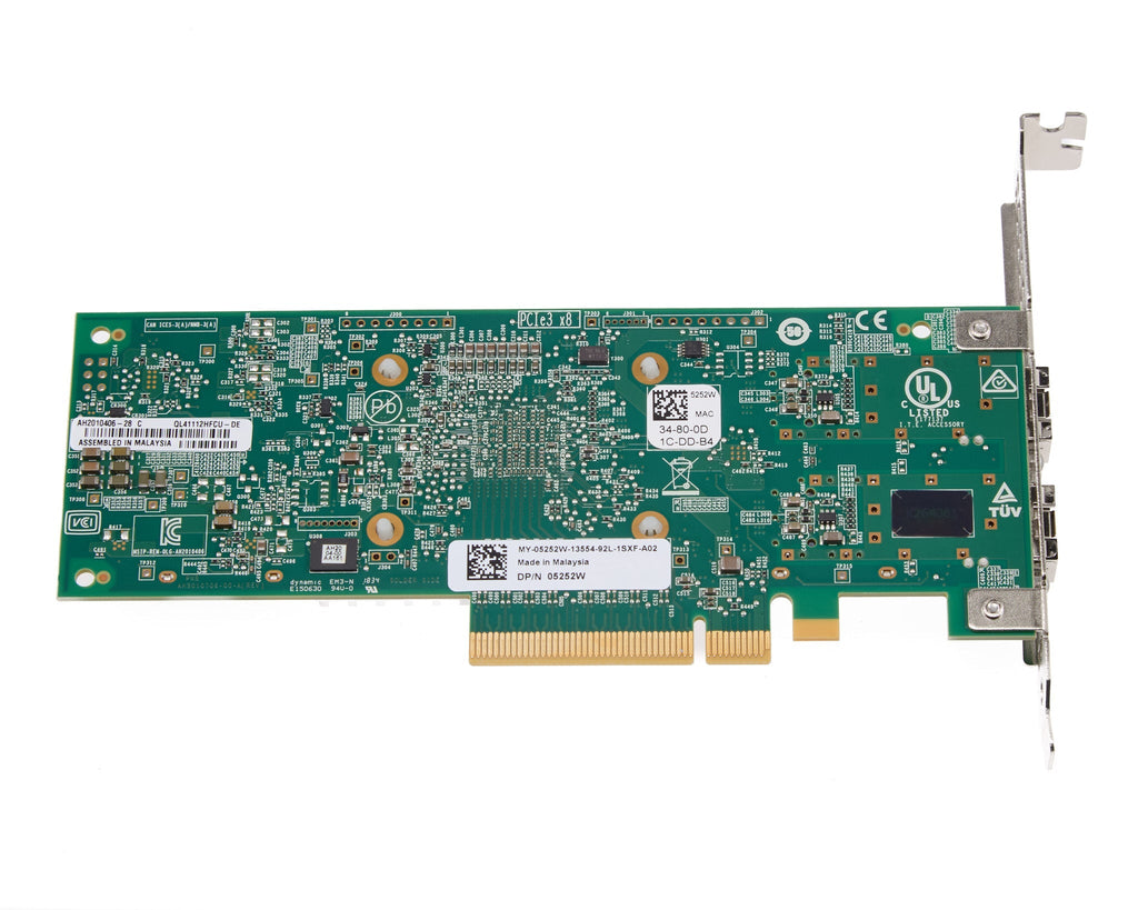 Dell QLogic QL41112 Dual Port 10GB SFP+ CNA Full Height