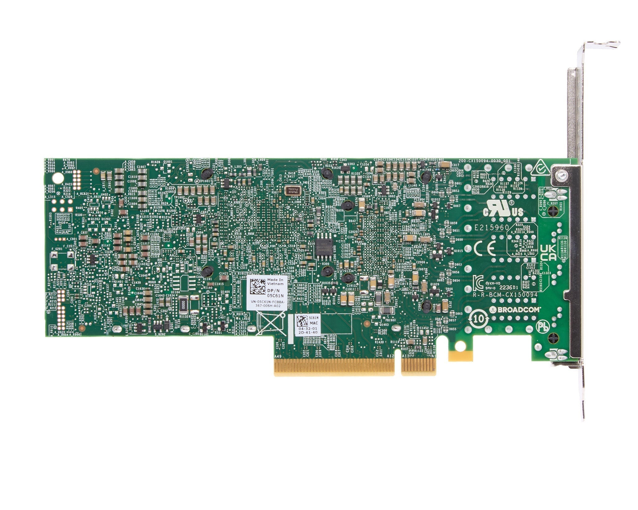 Dell Broadcom 57454 Dual Port 10GB RJ45 Full Height