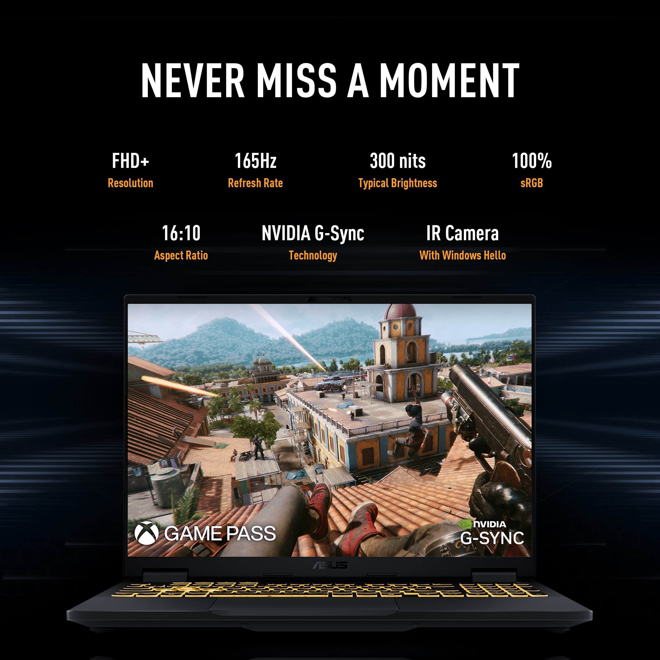 ASUS TUF Gaming F16 FX608JHR-DS74 Gaming Laptop