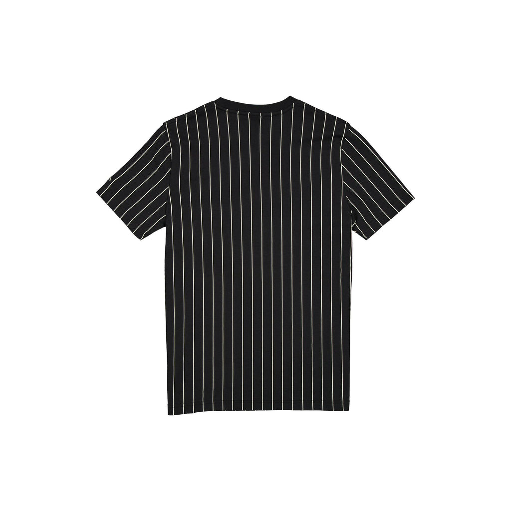 Buffalo Sabres Alternate Throwback Pinstripe Wordmark T-Shirt - Image 2