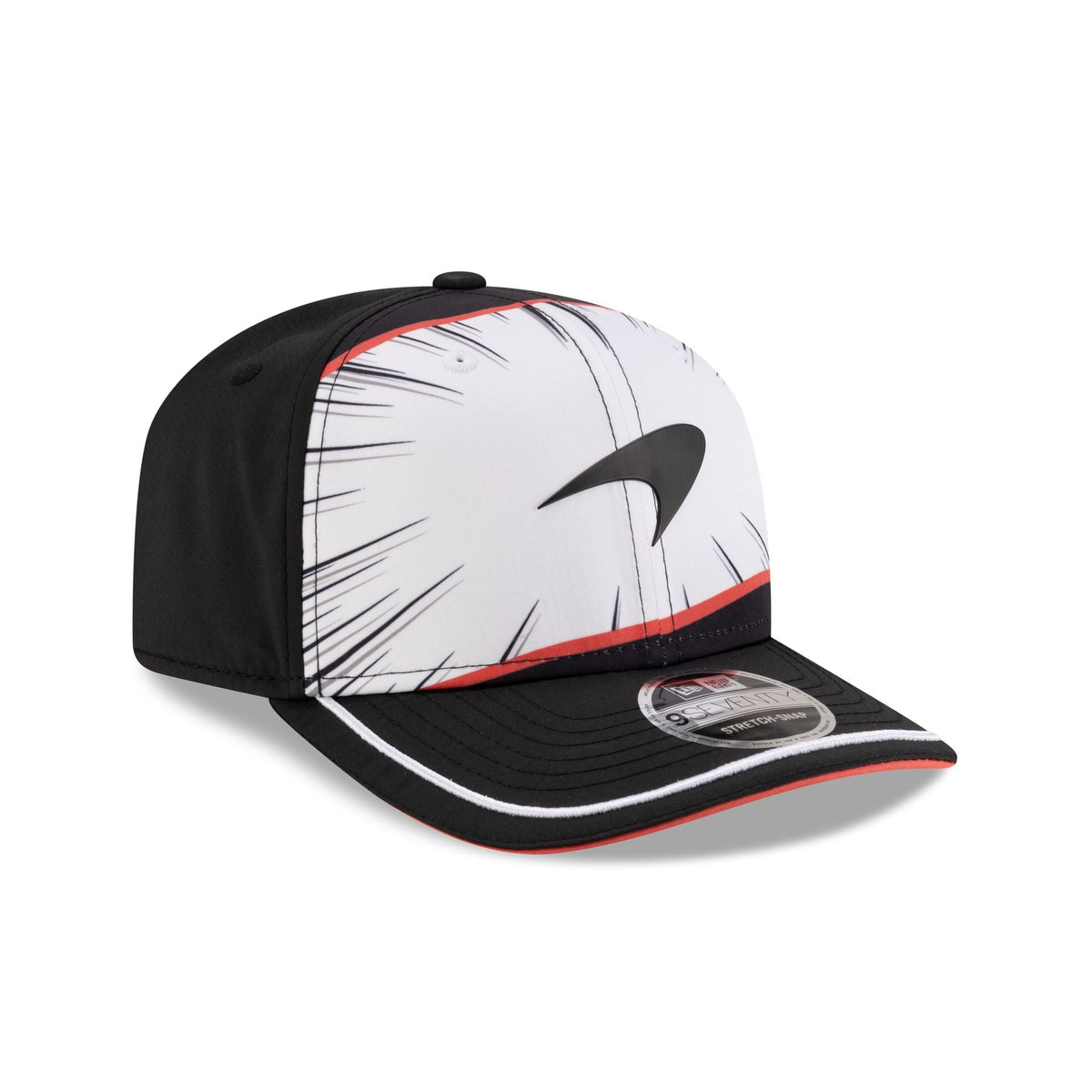 2025 Japan Race Special McLaren Formula 1 Team 9SEVENTY Stretch-Snap Hat - Image 3