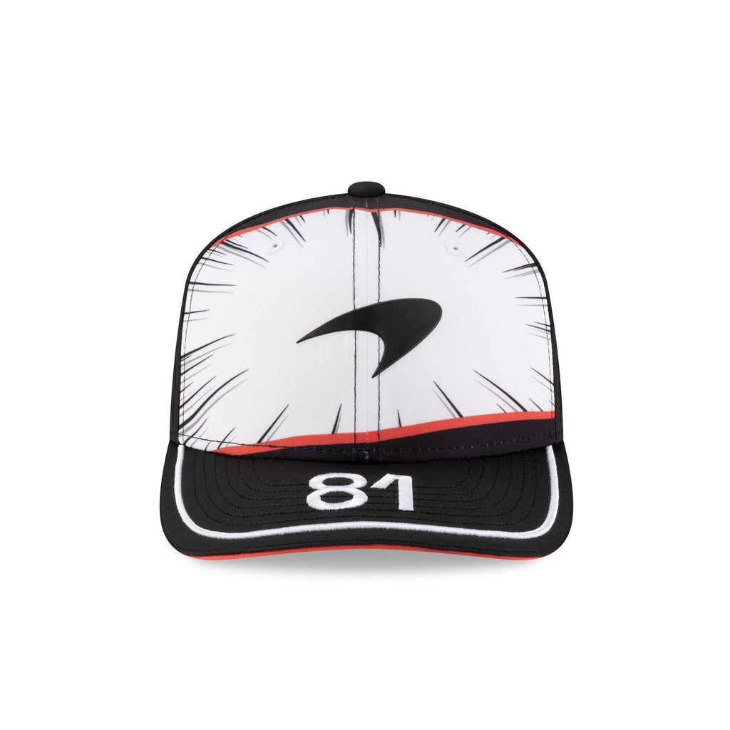 2025 Japan Race Special McLaren Formula 1 Team Oscar Piastri 9SEVENTY Stretch-Snap Hat - Image 2
