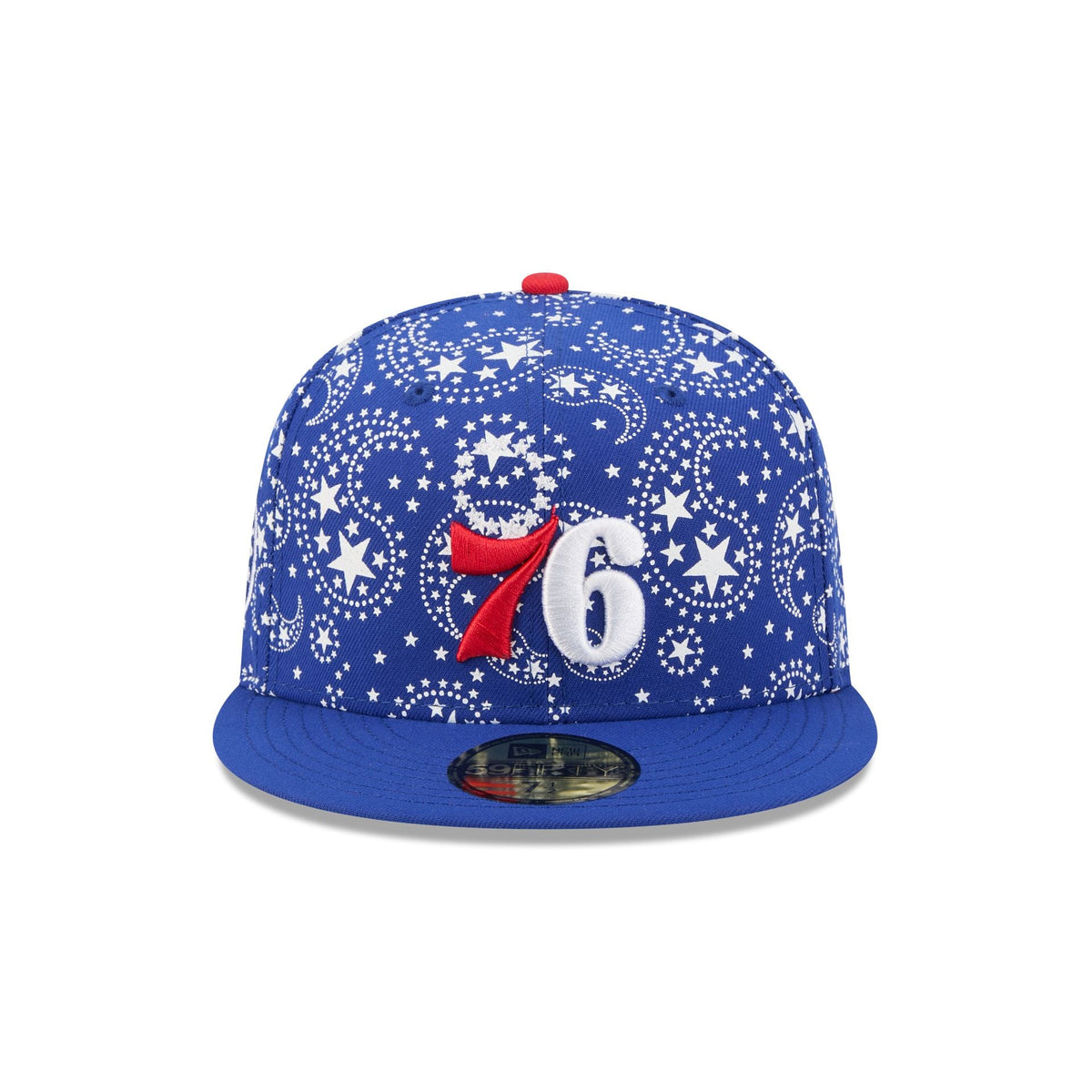 Philadelphia 76ers Star Studded 59FIFTY Fitted Hat - Image 2