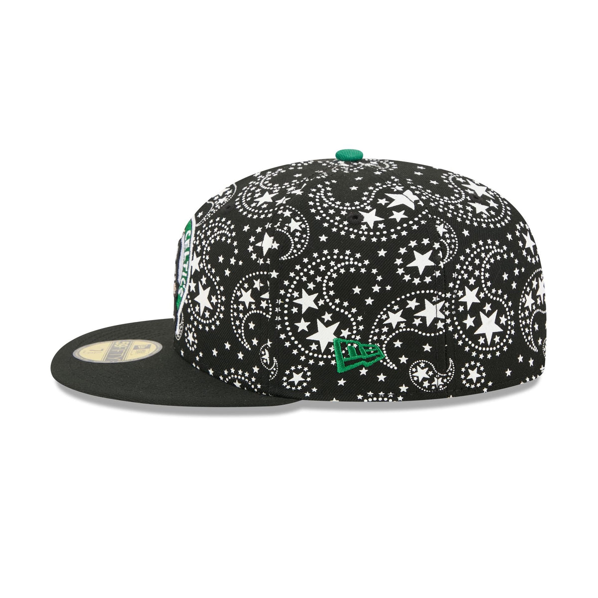 Boston Celtics Star Studded 59FIFTY Fitted Hat - Image 5