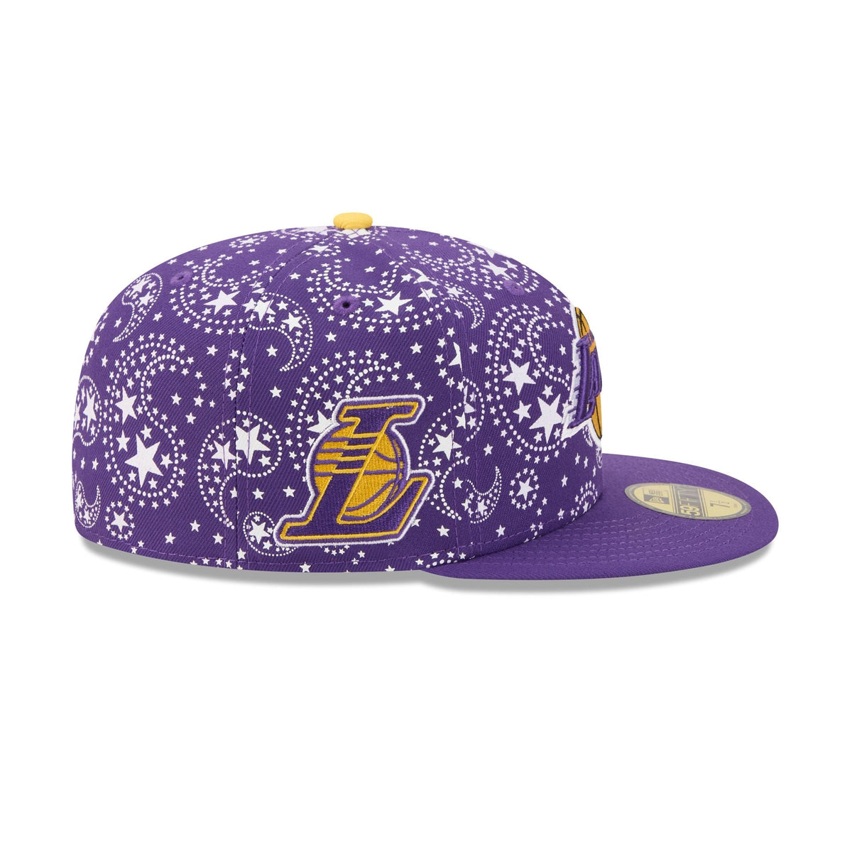 Los Angeles Lakers Star Studded 59FIFTY Fitted Hat - Image 4