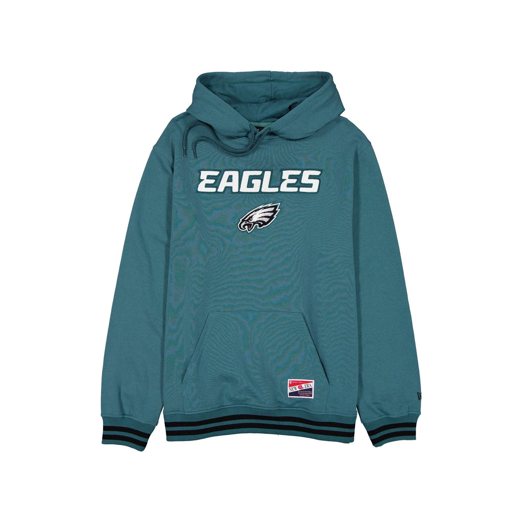 Philadelphia Eagles Throwback Felt Logo Hoodie