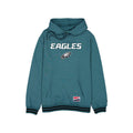 Philadelphia Eagles Throwback Felt Logo Hoodie