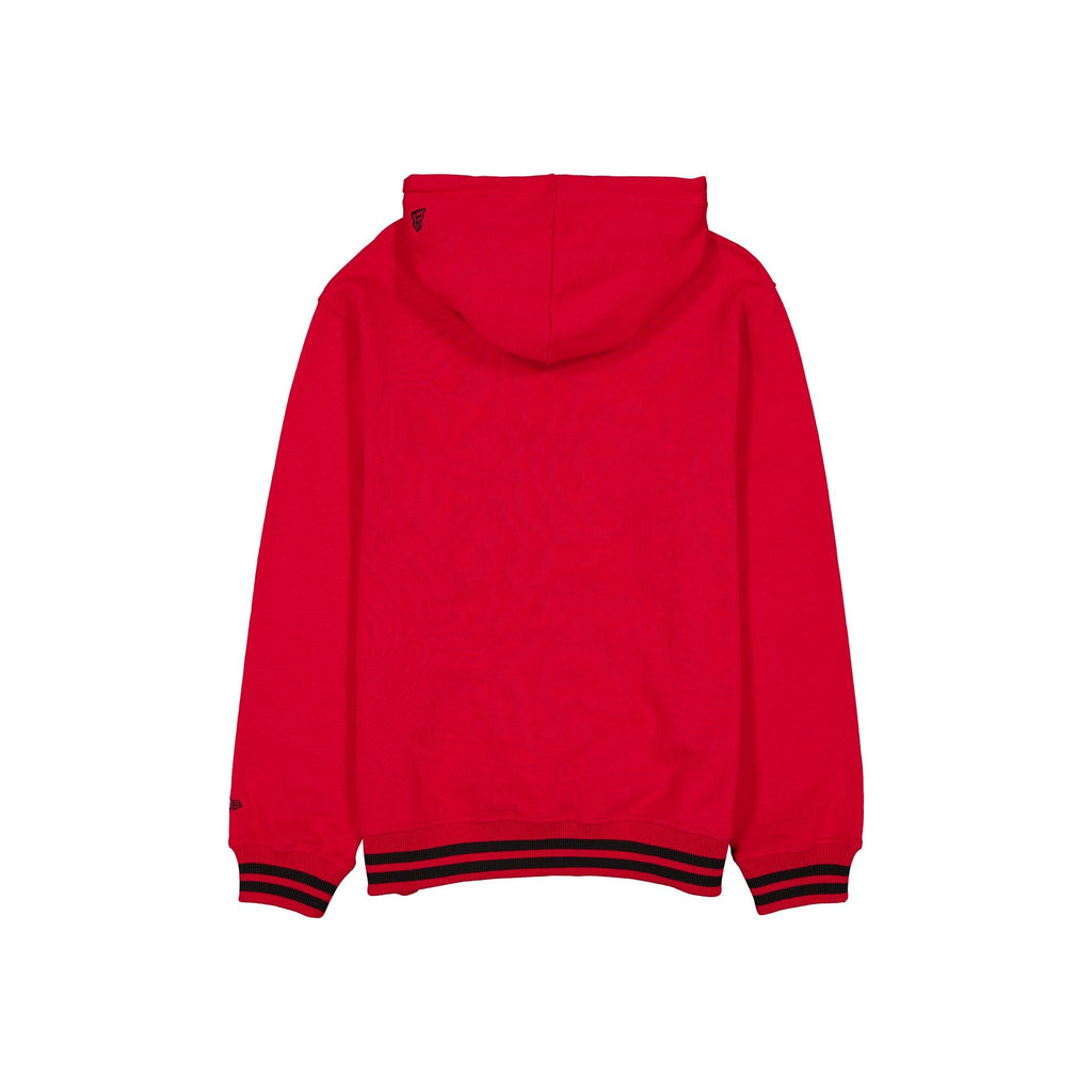 San Francisco 49ers Throwback Felt Logo Hoodie - Image 2