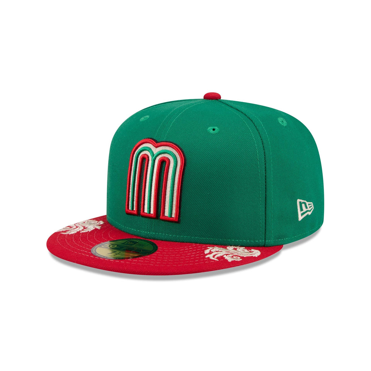 Mexico Baseball Script 59FIFTY Fitted Hat - Image 3