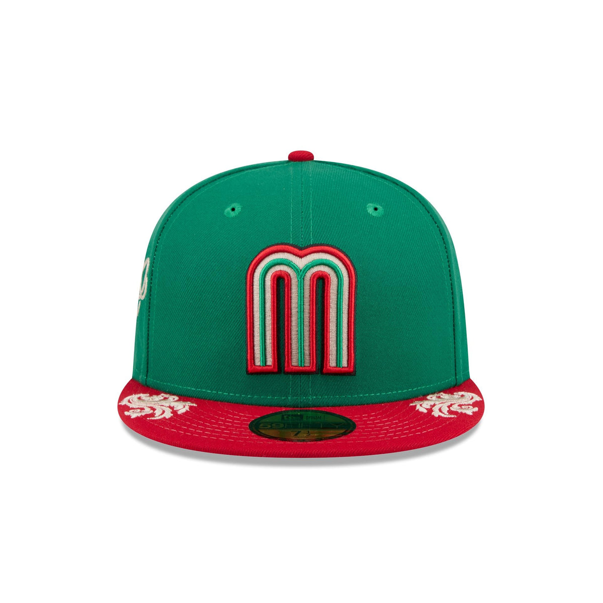 Mexico Baseball Script 59FIFTY Fitted Hat - Image 2