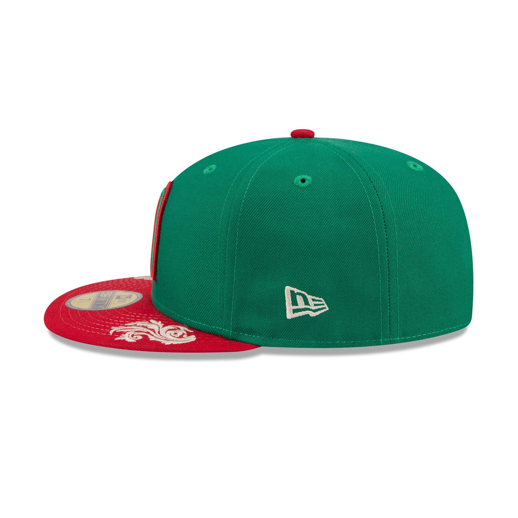 Mexico Baseball Script 59FIFTY Fitted Hat - Image 5