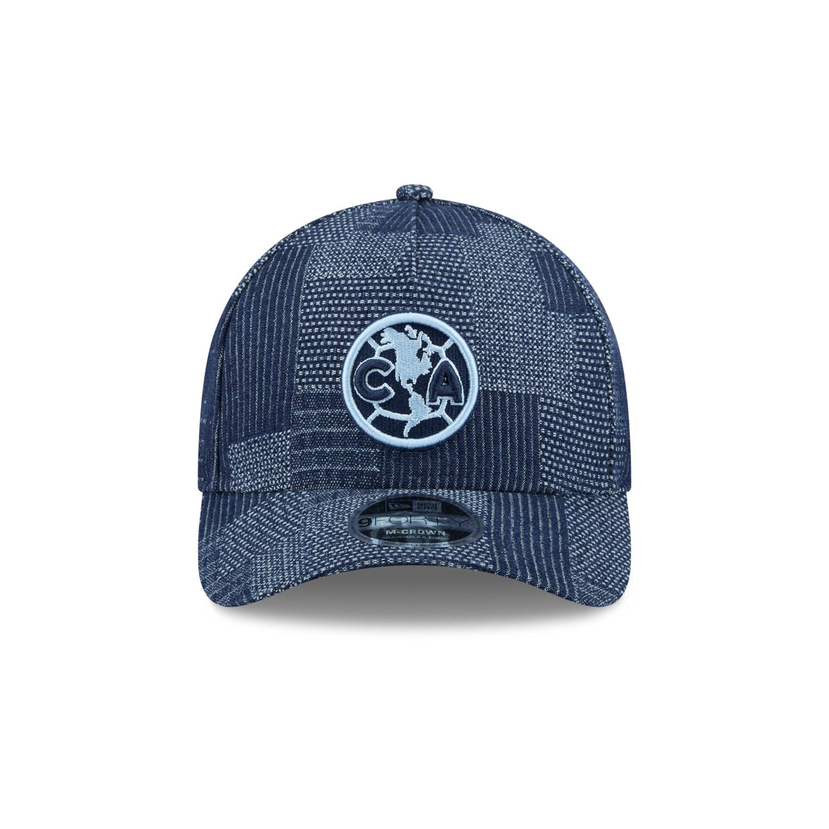 Club América Denim 9FORTY M-Crown A-Frame Snapback Hat - Image 2