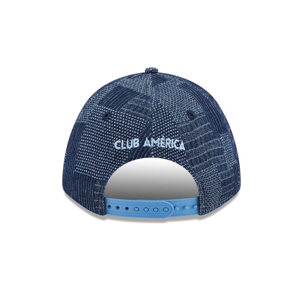 Club América Denim 9FORTY M-Crown A-Frame Snapback Hat - Image 6