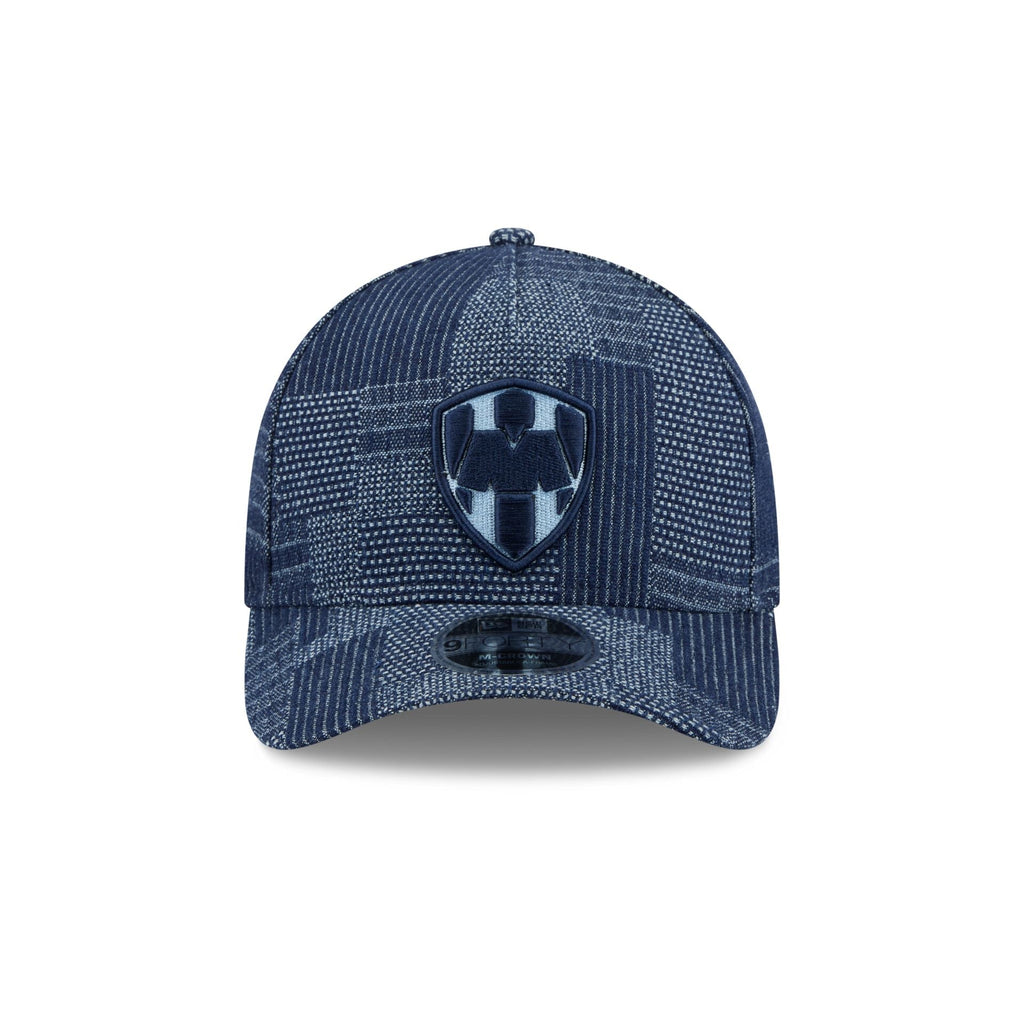 Rayados Denim 9FORTY M-Crown A-Frame Snapback Hat - Image 2