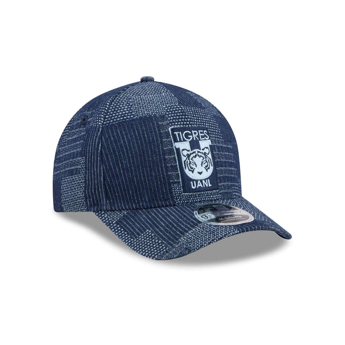 Club Tigres UANL Denim 9FORTY M-Crown A-Frame Snapback Hat - Image 3