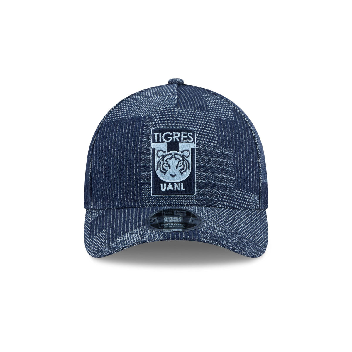 Club Tigres UANL Denim 9FORTY M-Crown A-Frame Snapback Hat - Image 2