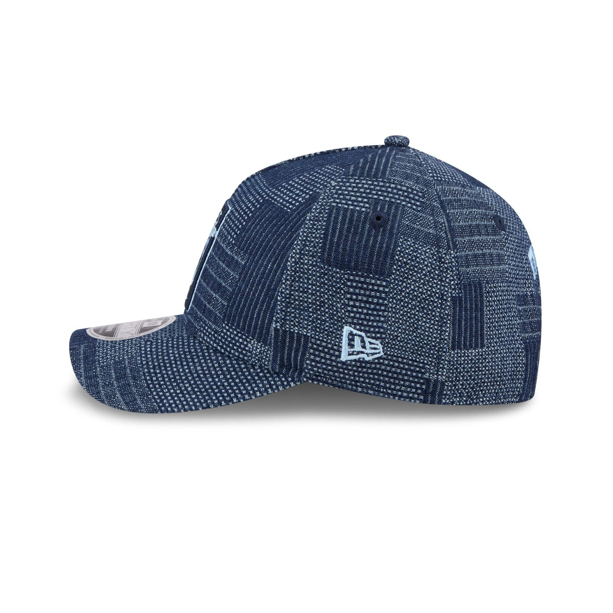 Club Tigres UANL Denim 9FORTY M-Crown A-Frame Snapback Hat - Image 4