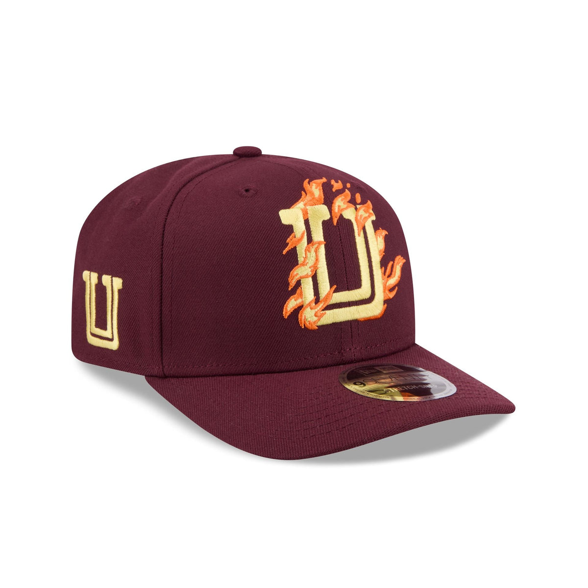 Club Tigres UANL Flames 9SEVENTY Stretch-Snap Hat - Image 3