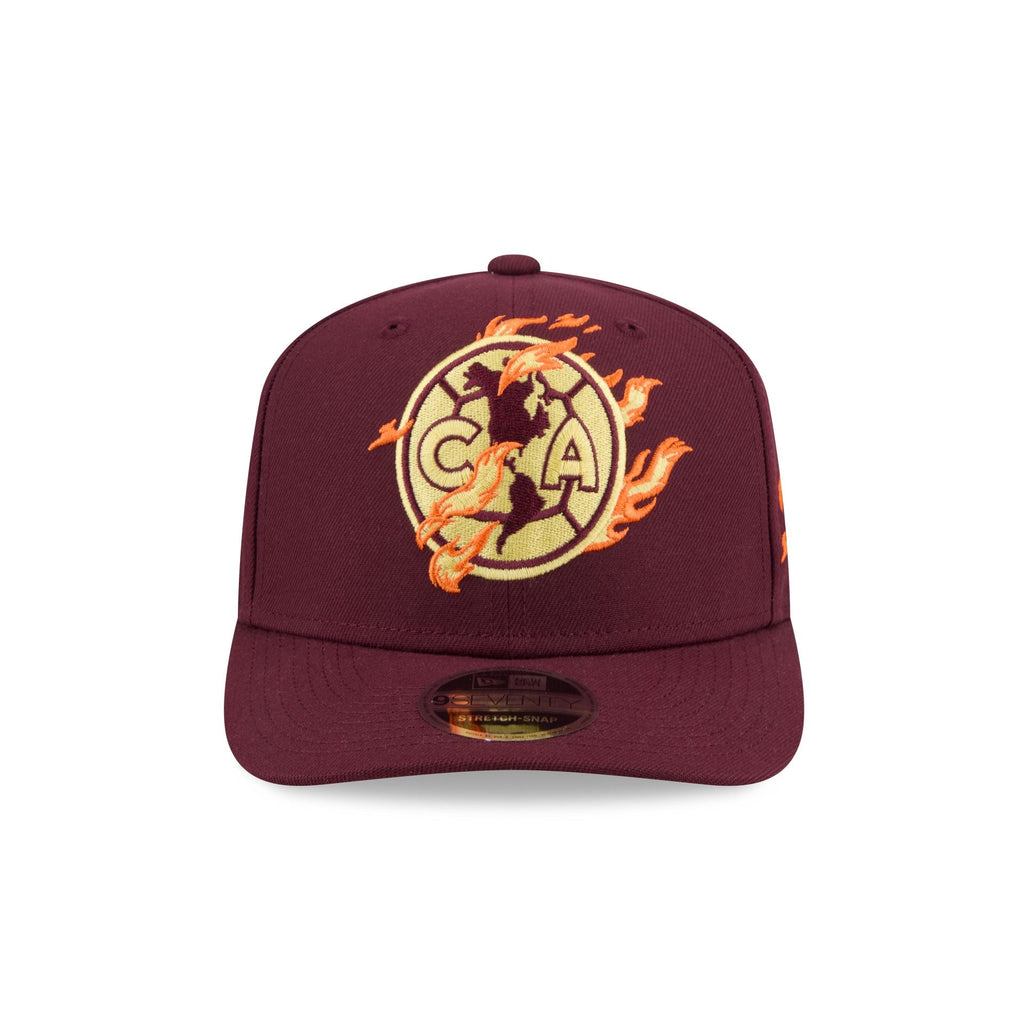 Club América Flames 9SEVENTY Stretch-Snap Hat - Image 2