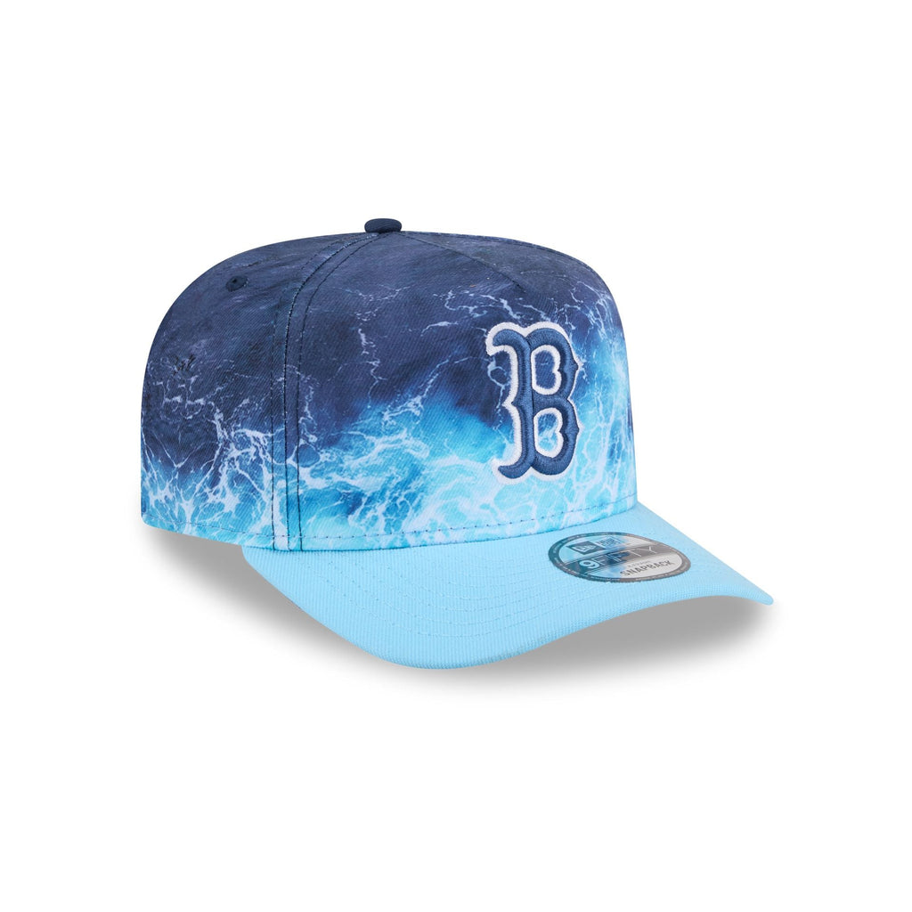 Boston Red Sox Deep Water 9FIFTY A-Frame Snapback Hat - Image 3