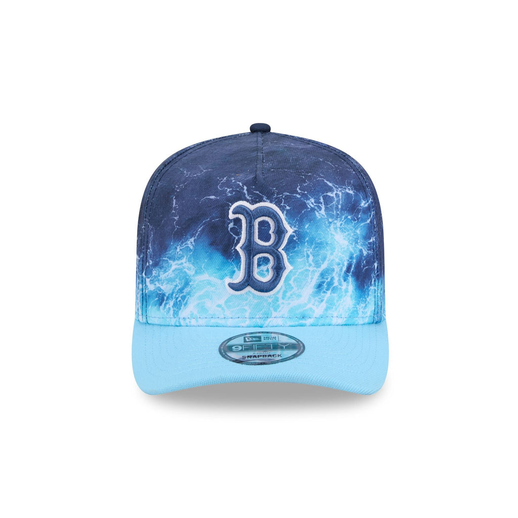 Boston Red Sox Deep Water 9FIFTY A-Frame Snapback Hat - Image 2