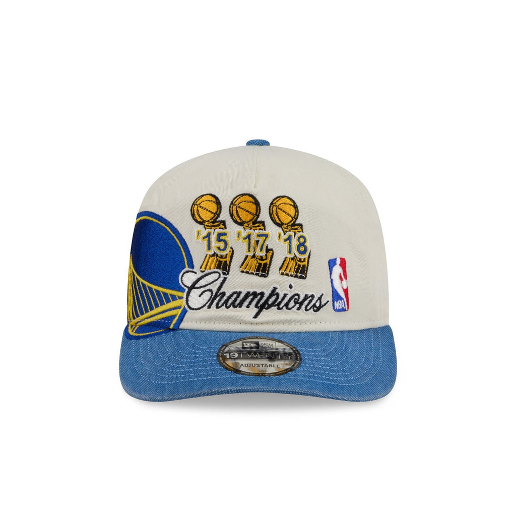 Golden State Warriors Hardwood Classics Past Glory 19TWENTY Adjustable Hat - Image 2