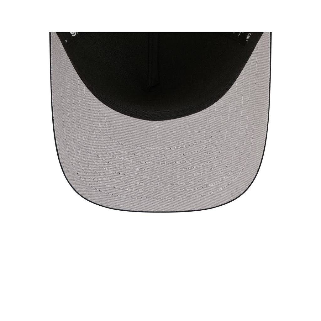 Chicago White Sox Grained 9FIFTY A-Frame Snapback Hat - Image 7