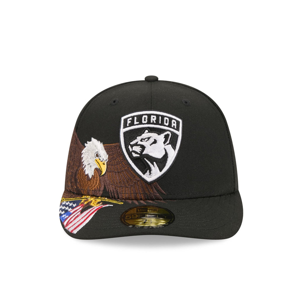 Florida Panthers Liberty Eagle 59FIFTY Fitted Hat - Image 2