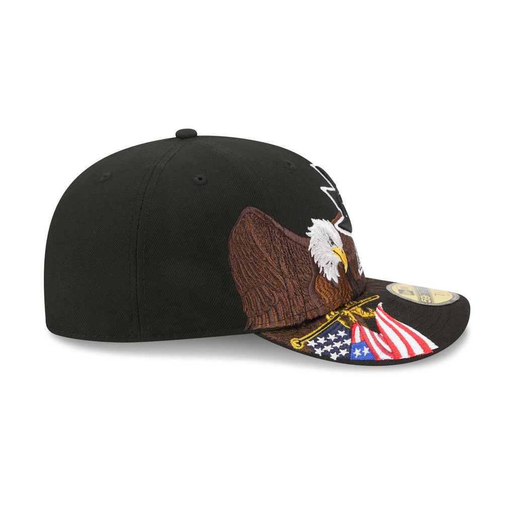 San Jose Sharks Liberty Eagle 59FIFTY Fitted Hat - Image 4