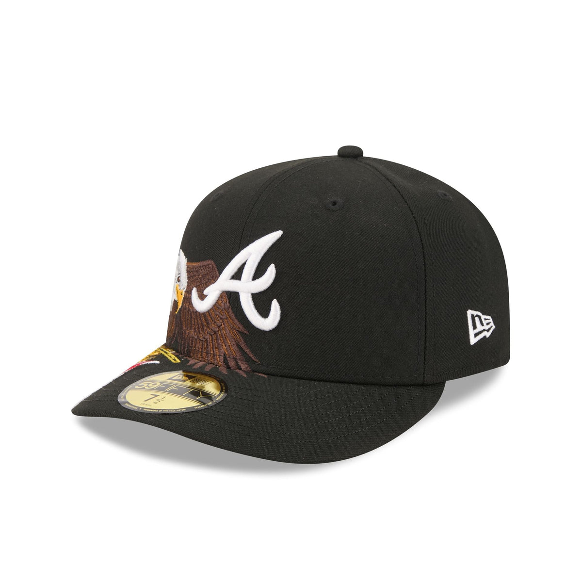 Atlanta Braves Liberty Eagle 59FIFTY Fitted Hat - Image 3