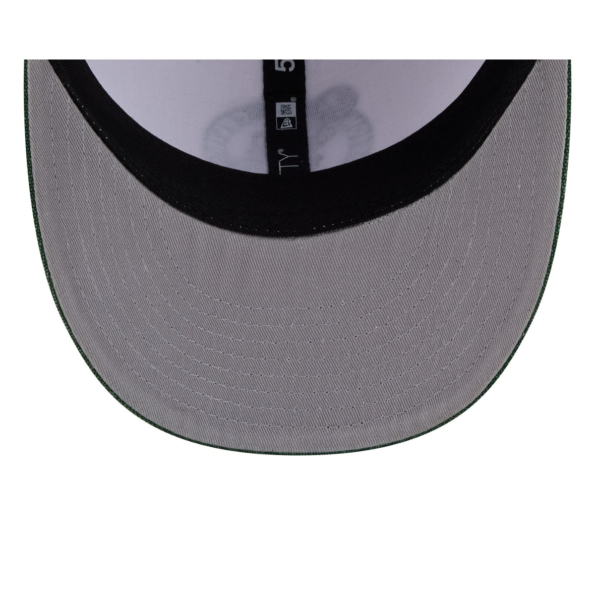 Boston Celtics Hardwood Classics Diamond Stitch White 59FIFTY Fitted Hat - Image 7