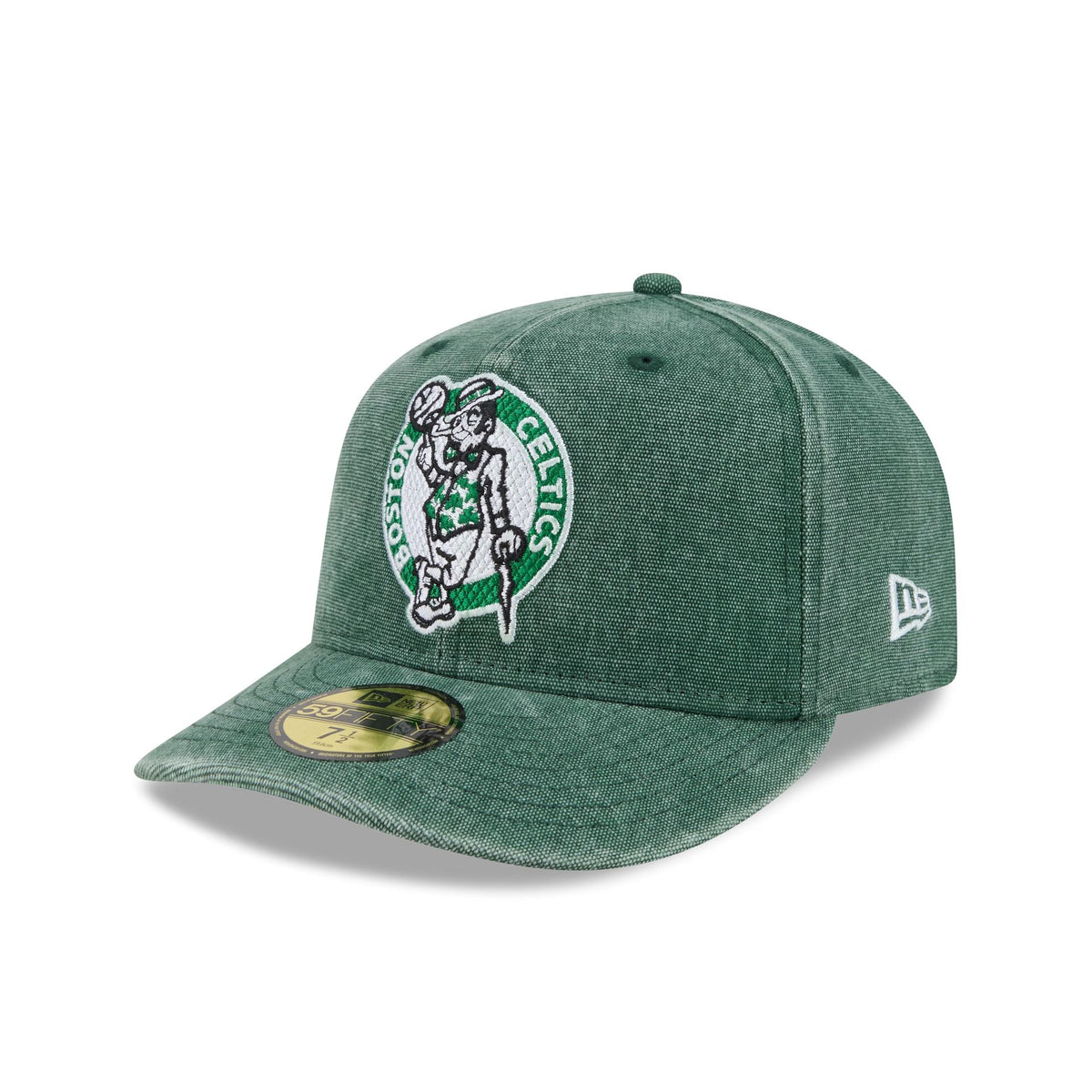 Boston Celtics Hardwood Classics Diamond Stitch 59FIFTY Fitted Hat - Image 3