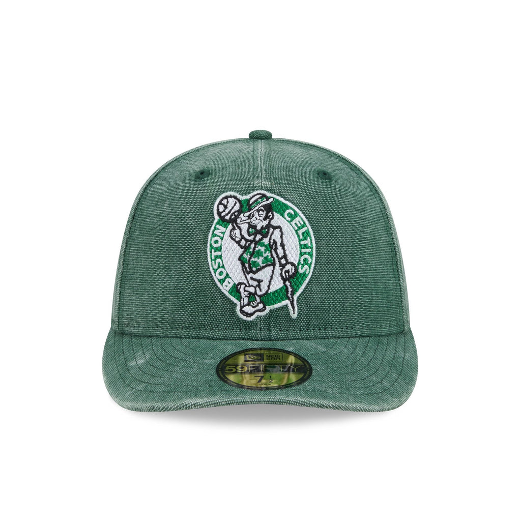 Boston Celtics Hardwood Classics Diamond Stitch 59FIFTY Fitted Hat - Image 2