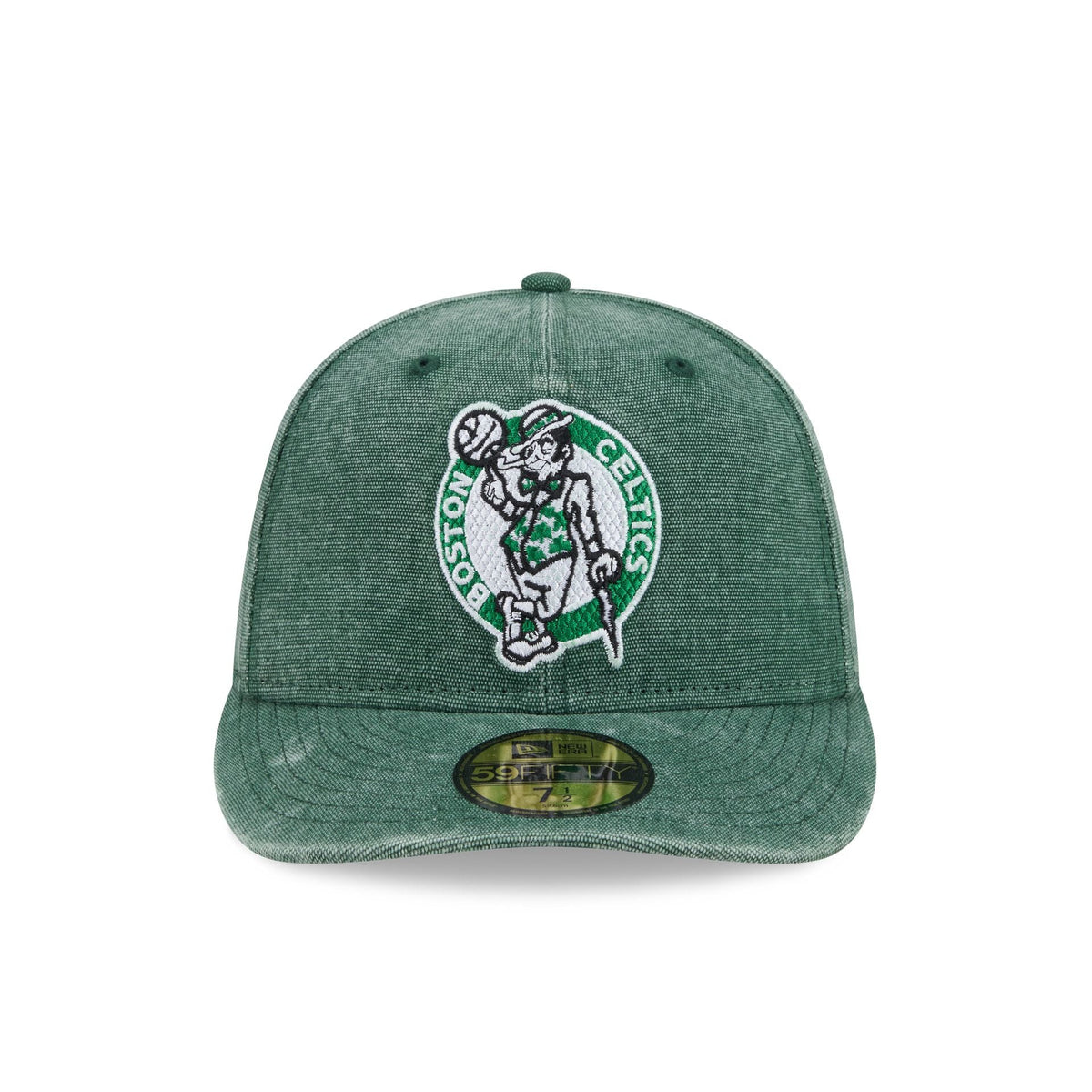 Boston Celtics Hardwood Classics Diamond Stitch 59FIFTY Fitted Hat - Image 2