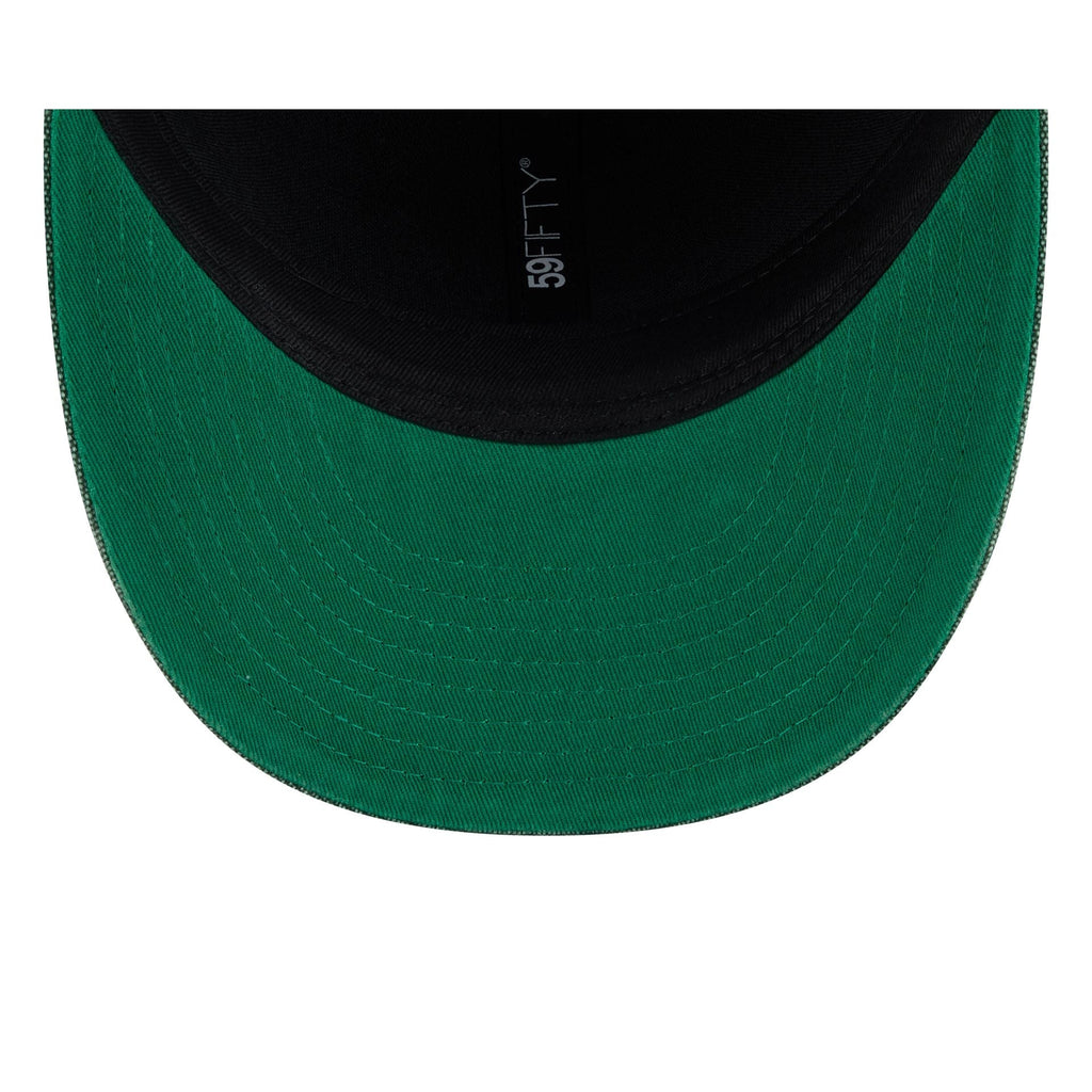 Milwaukee Bucks Hardwood Classics Diamond Stitch 59FIFTY Fitted Hat - Image 7