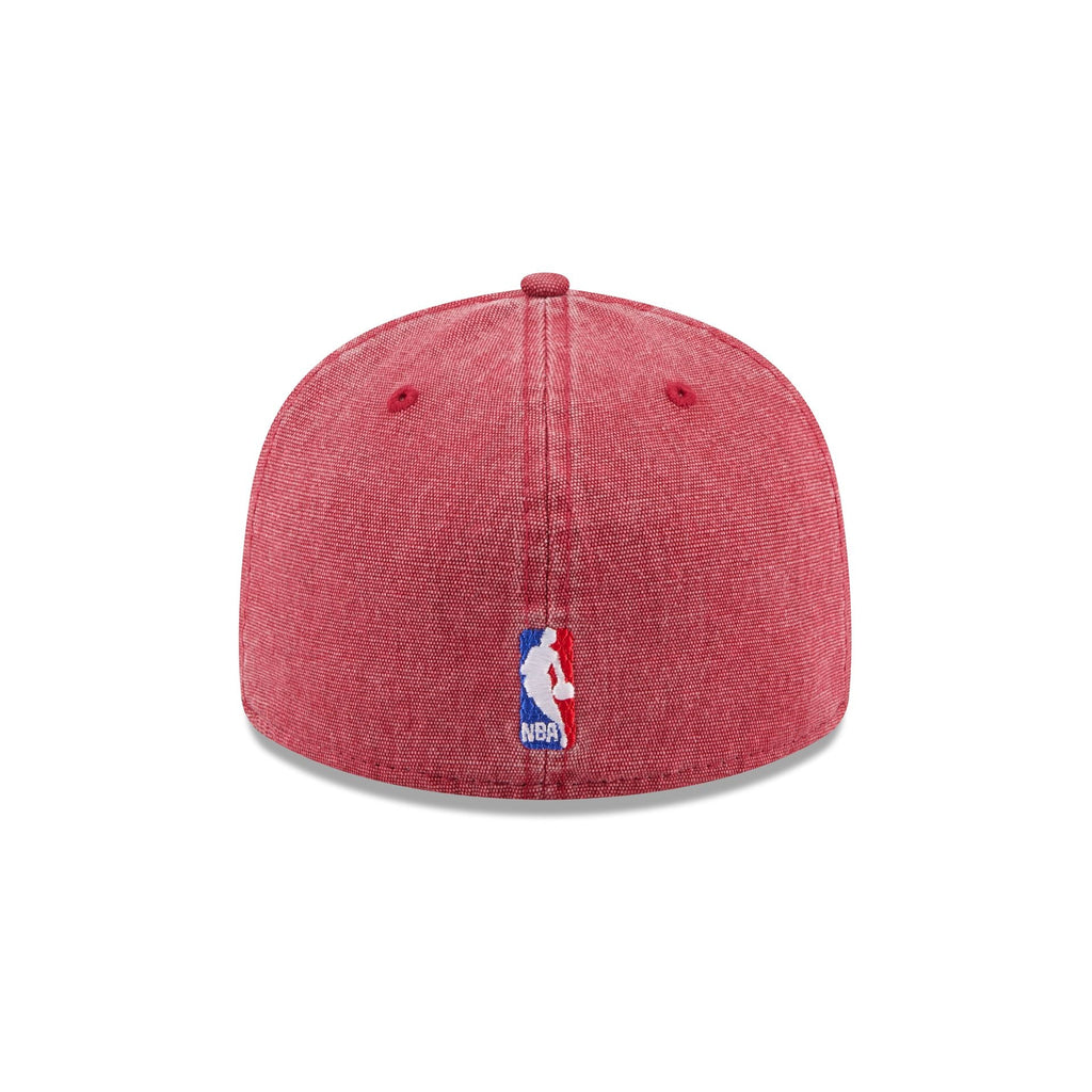 Chicago Bulls Hardwood Classics Diamond Stitch Red 59FIFTY Fitted Hat - Image 6