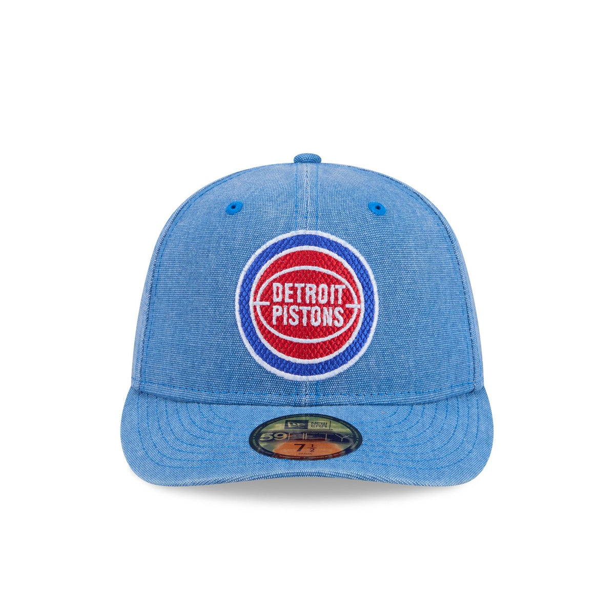 Detroit Pistons Hardwood Classics Diamond Stitch 59FIFTY Fitted Hat - Image 2