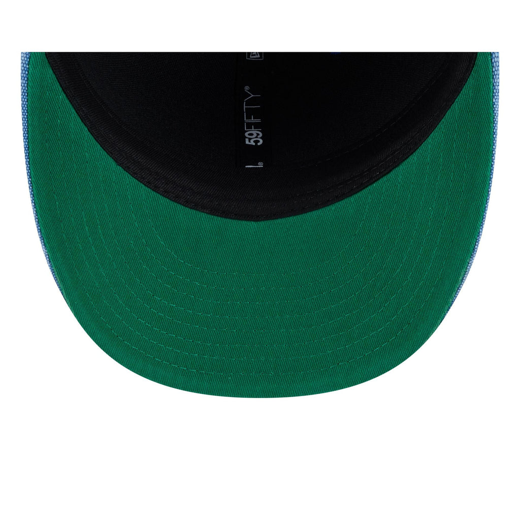 Detroit Pistons Hardwood Classics Diamond Stitch 59FIFTY Fitted Hat - Image 7