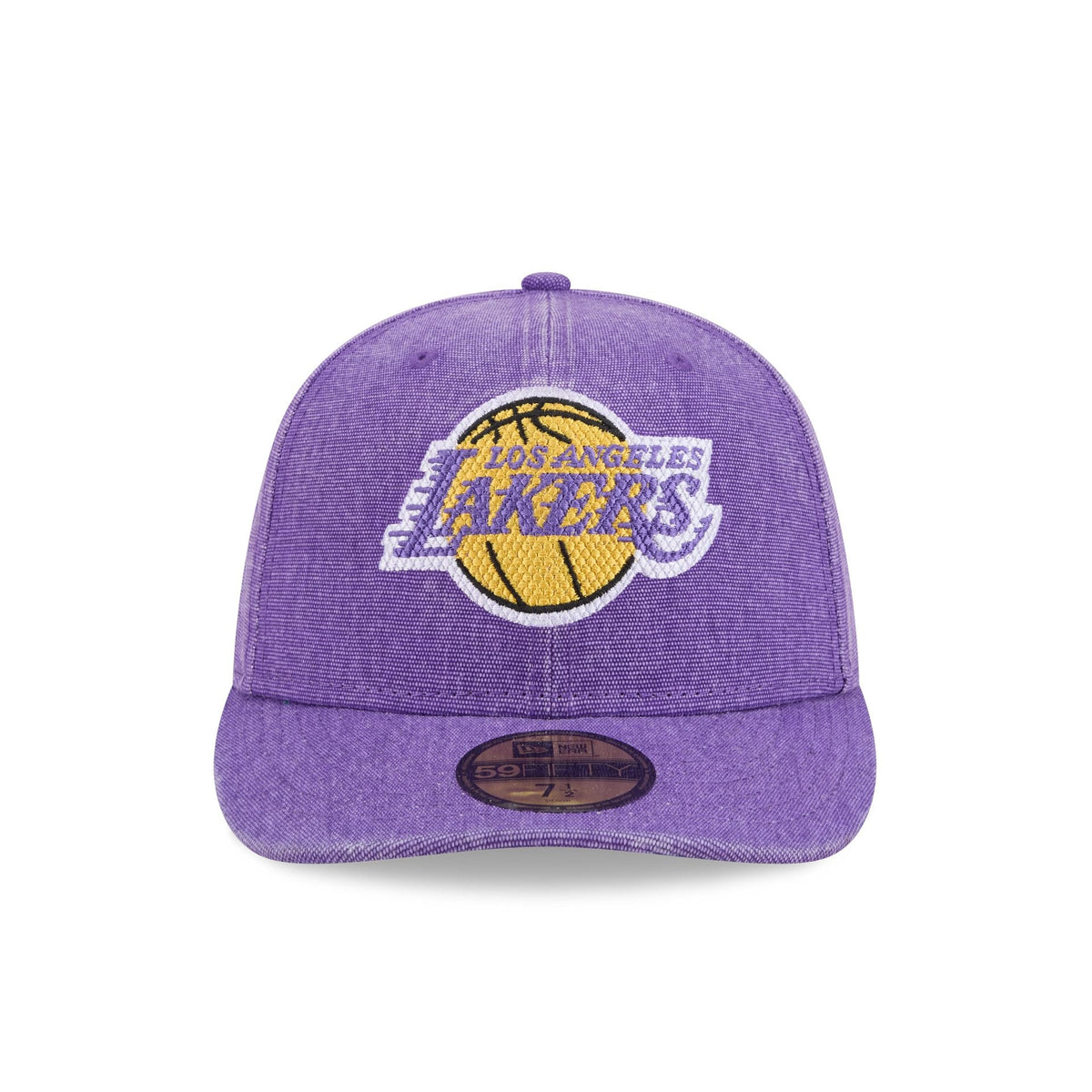 Los Angeles Lakers Hardwood Classics Diamond Stitch 59FIFTY Fitted Hat - Image 2