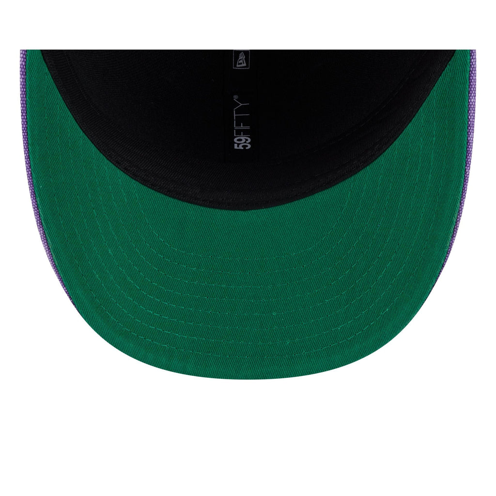 Los Angeles Lakers Hardwood Classics Diamond Stitch 59FIFTY Fitted Hat - Image 7