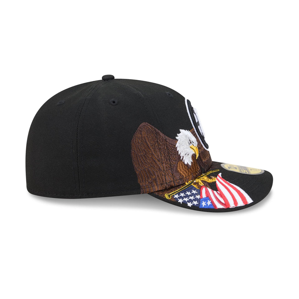 Boston Bruins Liberty Eagle 59FIFTY Fitted Hat - Image 4