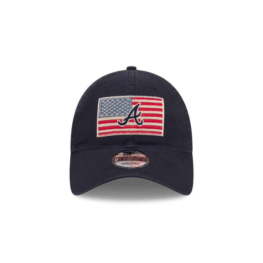 Atlanta Braves Grand Flag 9TWENTY Adjustable Hat - Image 2