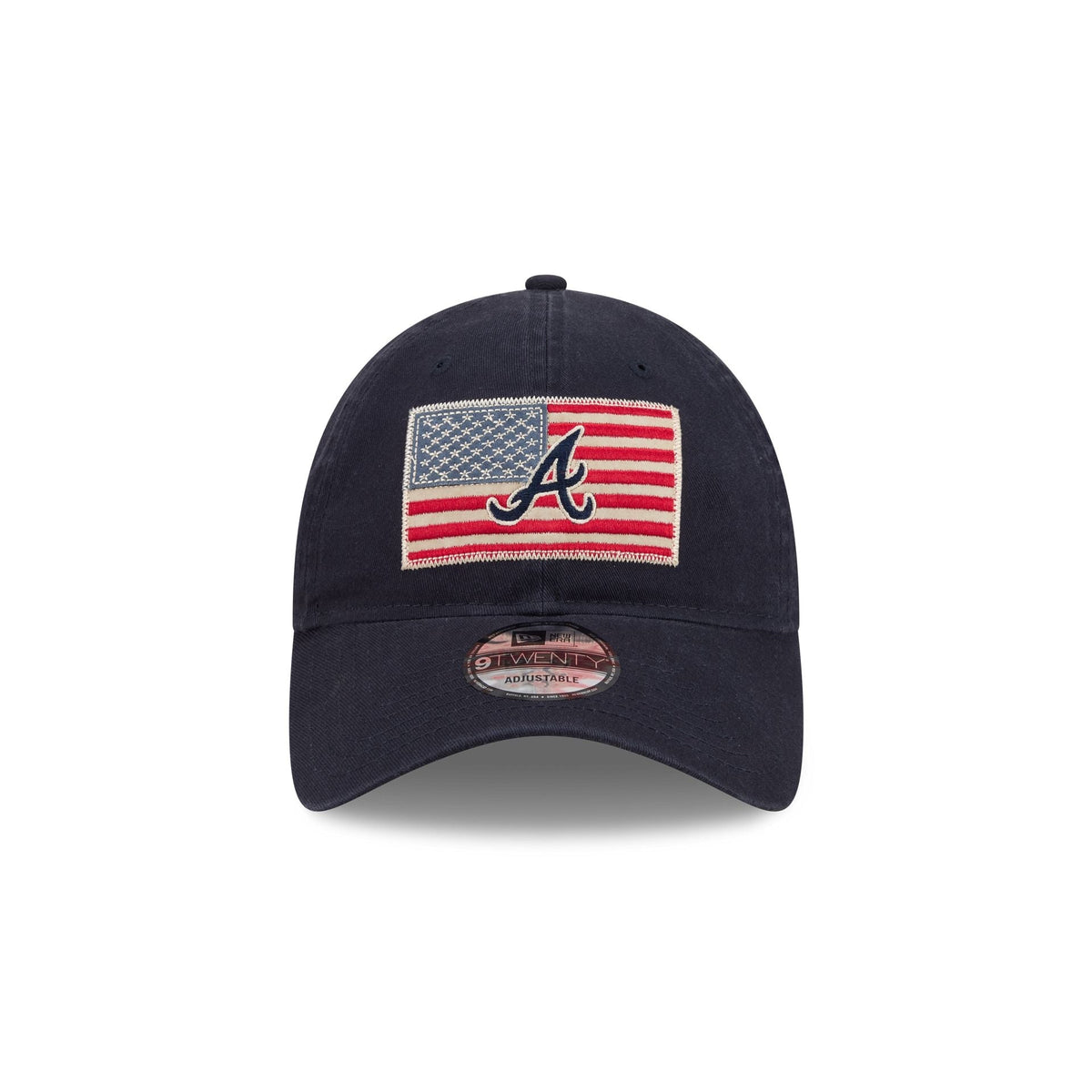 Atlanta Braves Grand Flag 9TWENTY Adjustable Hat - Image 2