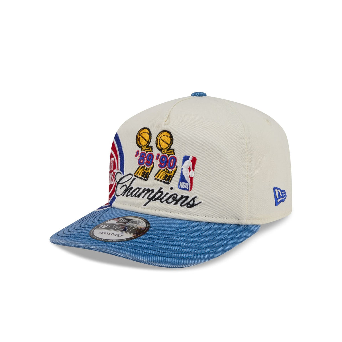 Detroit Pistons Hardwood Classics Past Glory 19TWENTY Adjustable Hat - Image 3