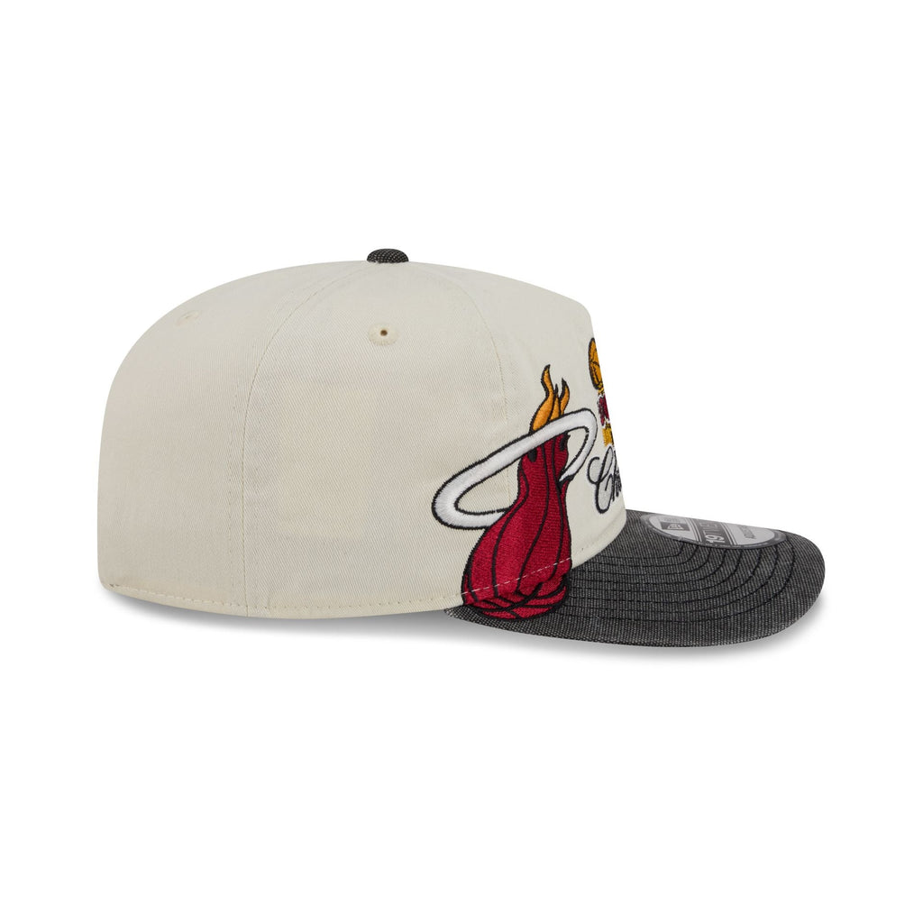 Miami Heat Hardwood Classics Past Glory 19TWENTY Adjustable Hat - Image 4