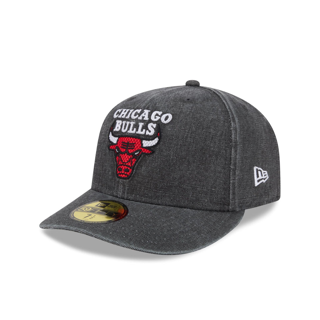 Chicago Bulls Hardwood Classics Diamond Stitch 59FIFTY Fitted Hat - Image 3