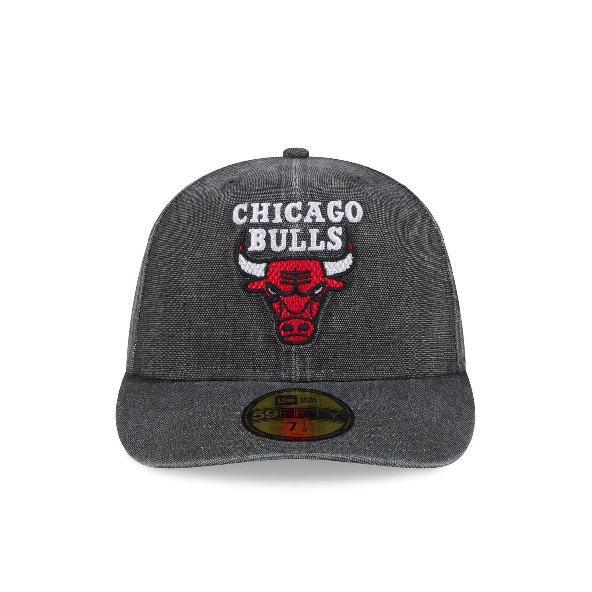 Chicago Bulls Hardwood Classics Diamond Stitch 59FIFTY Fitted Hat - Image 2